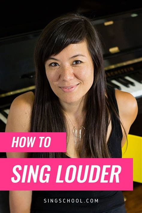 How To Make Your Voice Louder — Singschool The Voice Songwriting