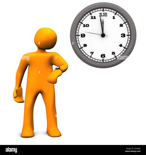 Wait Waiting Clock Date Time Time Indication Standing Standby