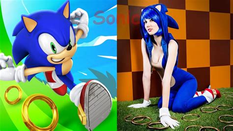 Sonic In Real Life All Characters Youtube