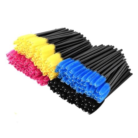 200pcs Eyelash Mascara Wands Microbrush Lash Makeup Brushes Pincel Maquiagem Maquigem Eyebrow