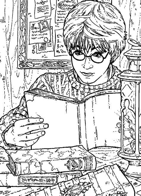 Bons coloriages avec ces images d'harry potter à imprimer !. Kids-n-fun.com | 26 coloring pages of Harry Potter and the ...