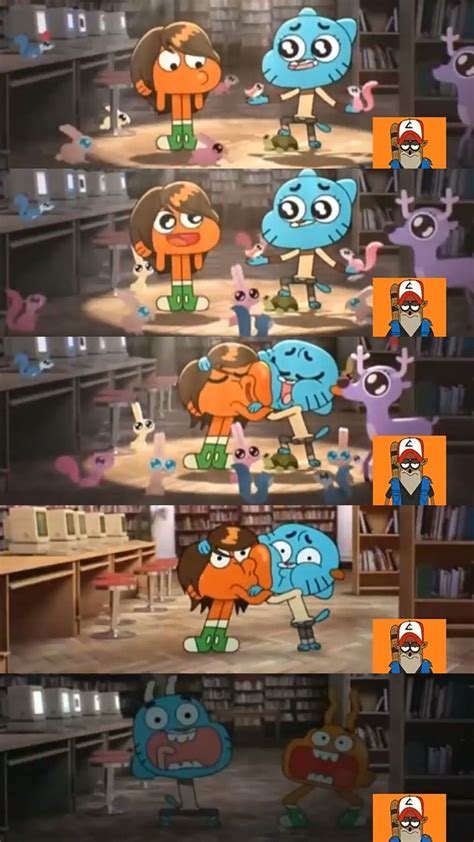 Gumball Party Anime Vs Cartoon The Amazing World Of Gumball Old
