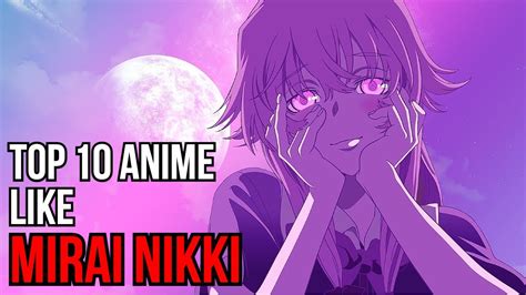 Top 10 Anime Like Mirai Nikki Youtube