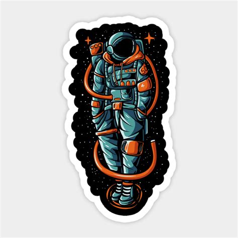 Astro Streetwear Hypebeast Astronaut Sticker Teepublic