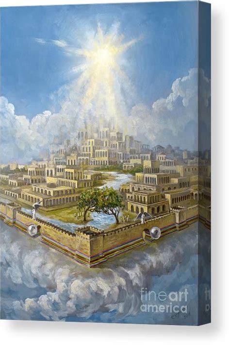 Eternity New Jerusalem Canvas Print Canvas Art By The Decree To