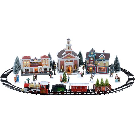 I also like the options you can get to buy several of them at once and a variety of different sizes. Holiday Time 20-Piece Village Set Christmas Village ...