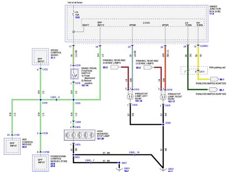 Ford escape wiring schematic