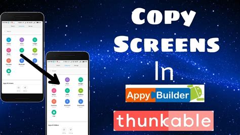 How To Copy Screens In Thunkable Youtube