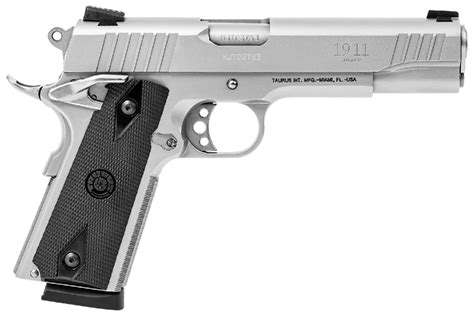 Taurus 1911 45 Acp Full Size Stainless Pistol Sportsmans Outdoor