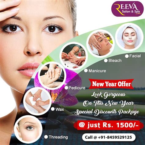 New Year Beauty Offers Beauty Salon Posters Beauty Salon Logo Beauty Salon Price List