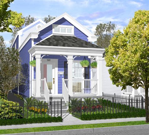 New Orleans Creole Cottage House Plans House Design Ideas