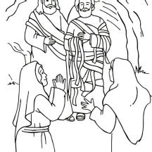 Click the download button to see the full image of jesus raises lazarus coloring pages printable, and download it for a computer. Lazarus Raised From The Dead Coloring Page Coloring Pages