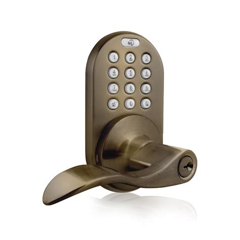 Keyless Entry Lever Handle Door Lock With Electronic Digital Keypad