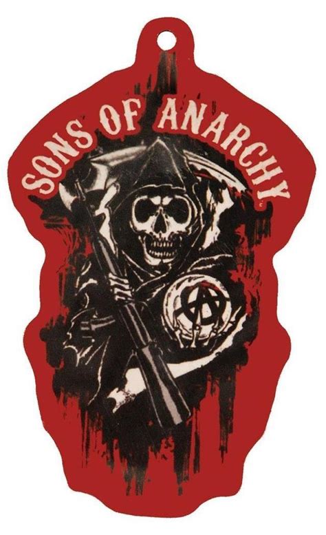 Sons Of Anarchy Reaper Logo Air Freshener