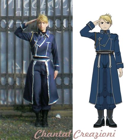 Spot The Differences Fullmetal Alchemist Cosplay Anime Military Outfit