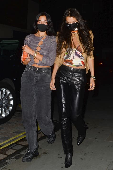 Dua Lipa And Bella Hadid Take London In Y2K Style British Vogue