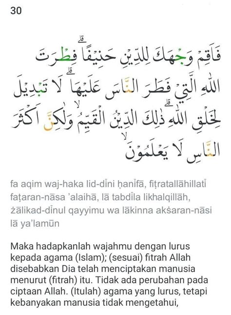 Dalam Al Quran Surah Ar Rum Adalah Surah Ke Berapa Rizal Hadizan My
