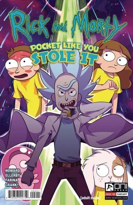 Rick And Morty Pocket Like You Stole It 2b Oni Press Comic Book