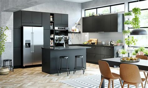 Notre configurateur 3d vous permet de concevoir votre meuble en kit avec les dimensions que vous souhaitez au millimètre près. Cuisine Gris Mat Ikea Image | Cinco Tacos Cocina
