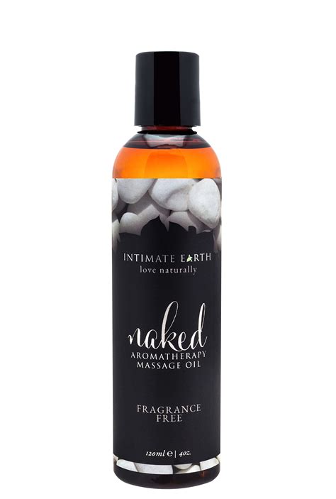 intimate earth unscented naked aromatherapy massage oil 120 millilitre buy online in united