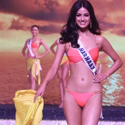 Miss Universe 2021 Harnaaz Kaur Sandhu Will Leave You Awestruck With Her Swimsuit Pictures