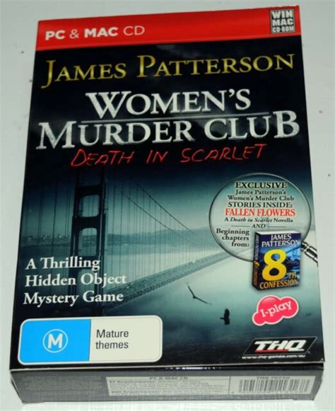 James Patterson Womens Murder Club Death In Scarlet Pcmac Game For