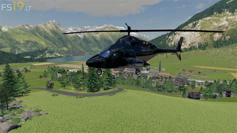 Supercopter Airwolf V 10 Fs19 Mods Farming Simulator