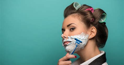 is shaving your face bad popsugar beauty