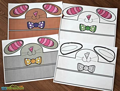 ✓ free for commercial use ✓ high quality images. Printable Bunny Ears Hat Template | Bunny ears template ...