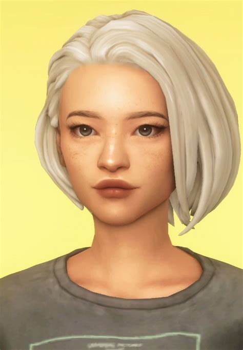 Dogsill Sims 4 Cas In 2021 Sims Hair Sims 4 Sims Images And Photos Finder