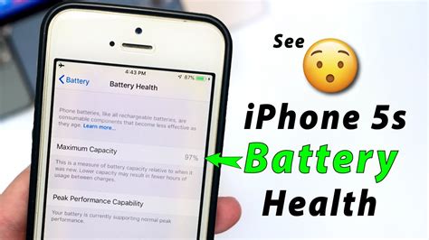 How To See Battery Health In Iphone 5s How To Check Battery Health Of