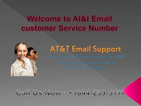 Atandt Email Customer Service Number 1 844 239 5111