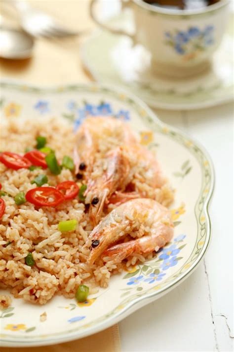 ⇲ azlita masam resepi grilled chicken chop with mushroom sauce. masam manis: 2 Ramadhan (Nasi Goreng Udang) | Cooking ...