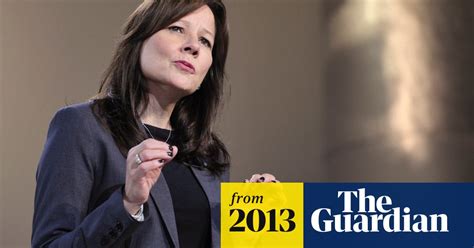 Mary Barra Named Gm Ceo To Become Americas First Female Car Chief