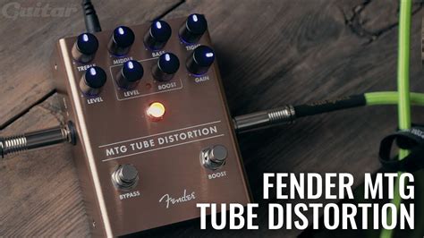 Fender Mtg Tube Distortion Demo And Review Youtube