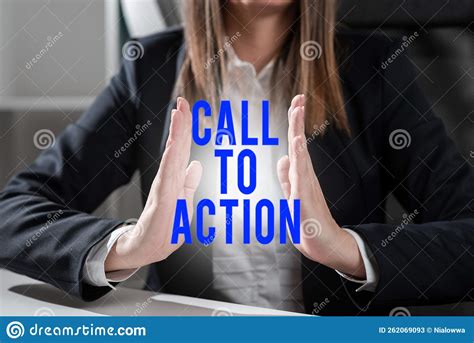 Conceptual Caption Call To Action Conceptual Photo Encourage Decision