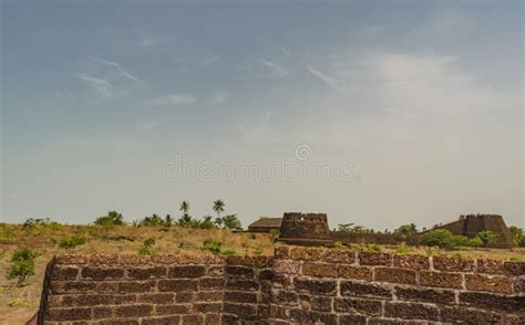 Bekal Fort Walls With Stone Textures Visible Stock Image Image Of