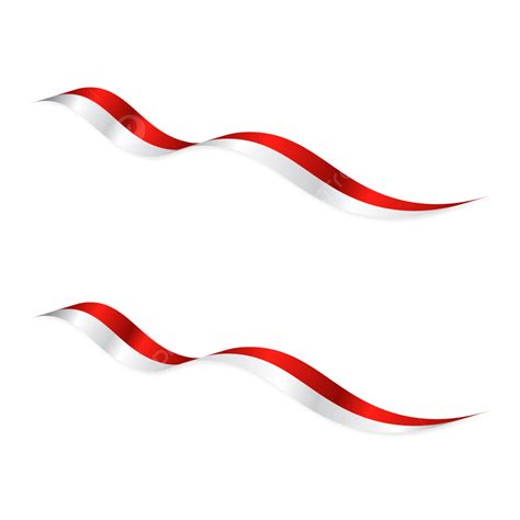 Pita Merah Putih Png Dan Bendera Indonesia Png Pita Merah Putih