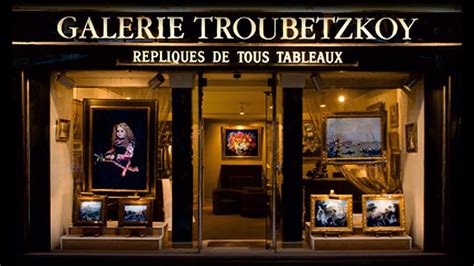 Troubetzkoy : La galerie d'art spécialisée dans la réplique de tableaux ...