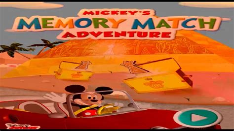 Mickey Mouse Clubhouse Mickey Mouse Memory Match Adventure Game
