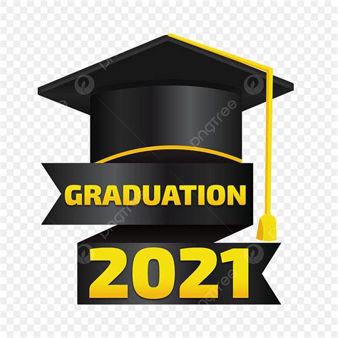 Silhouette Graduation Cap Clipart Transparent Background Graduation