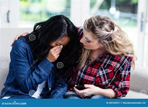 Consoling Crying Friend Stock Photos Royalty Free Images