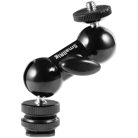 Smallrig Double Ball Head With Cold Shoe And 14 20 Stud 1135 Bandh