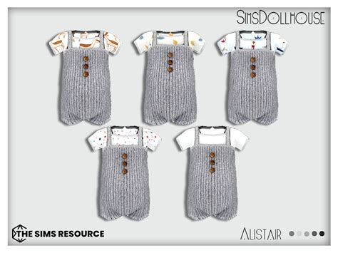 The Sims Resource Alistair Infant Onesie