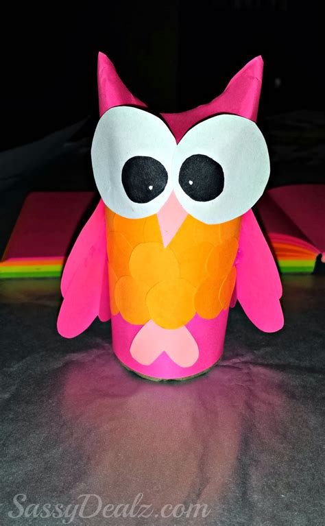 Diy Owl Toilet Paper Roll Craft For Kids Crafty Morning