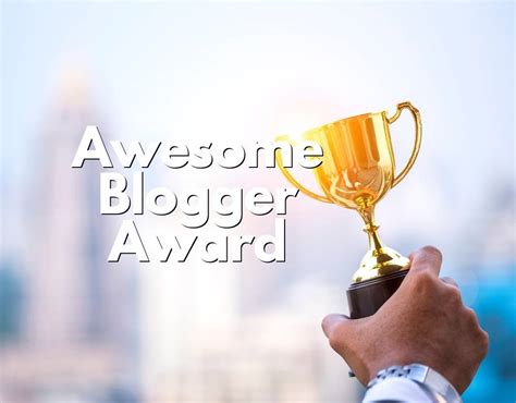 Awesome Blogger Award Side Hustle Rich