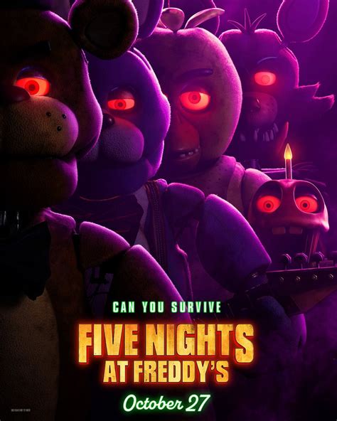 Filme De Five Nights At Freddy S Ganha Primeiros P Steres Nerdbunker