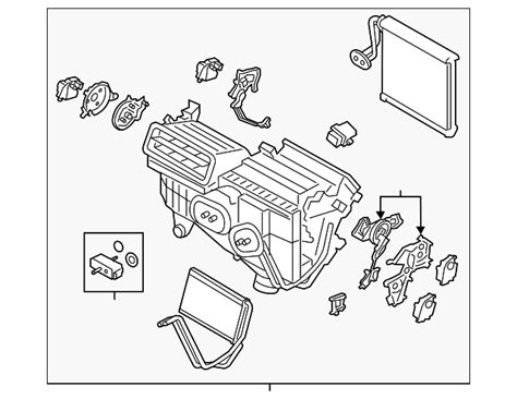 Genuine Oem Ford Part Ac Heater Assembly Hs Z B Ae Genuine