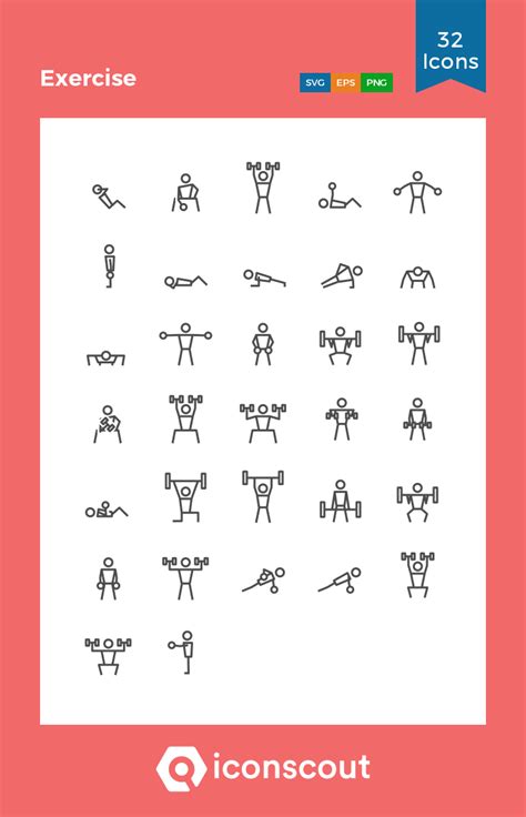 Download Exercise Icon Pack Available In Svg Png And Icon Fonts In 2023