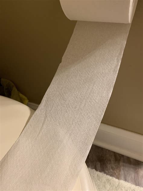 This Toilet Paper Roll Has No Perforations To Rip From R